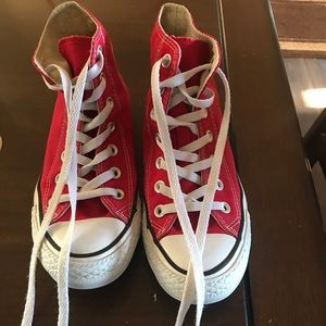 Used Red Converse